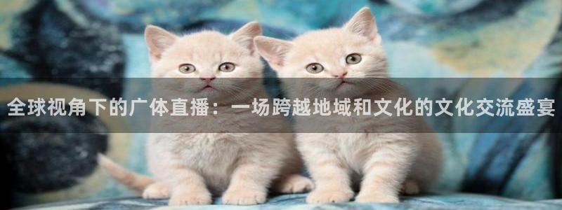 说球帝app苹果版下载：全球视角下的广体直播：一场跨越地域和文化的文化交流盛宴
